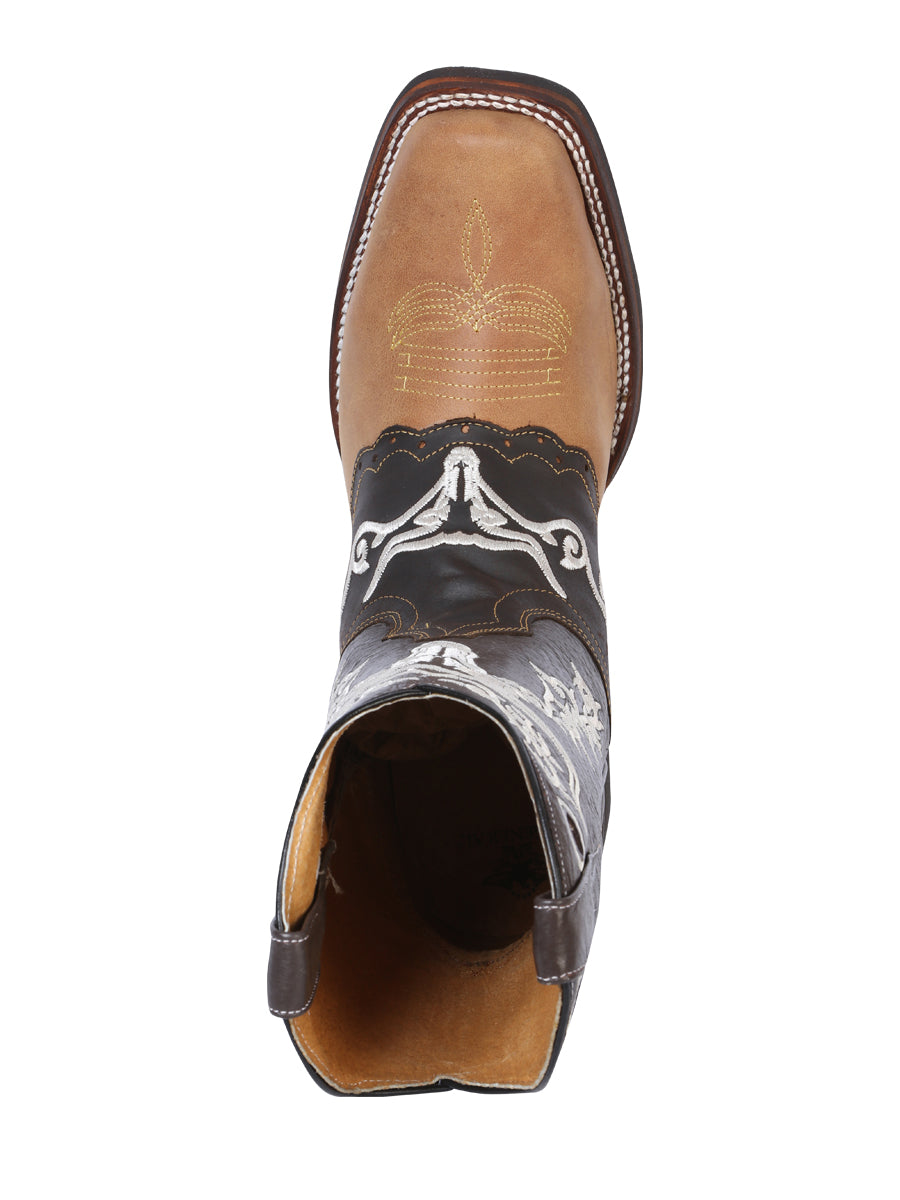 Bota Rodeo El General Rod-10-ccmc-1 Crazy Miel 33316