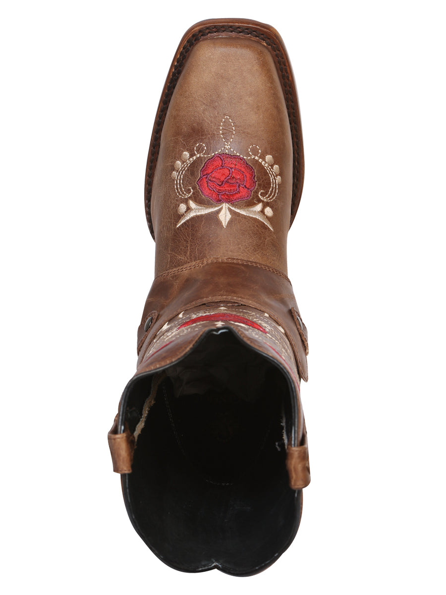 BOTA RODEO EL GENERAL SR-18-105 PIEL BOVINO WESTING TAN 41783