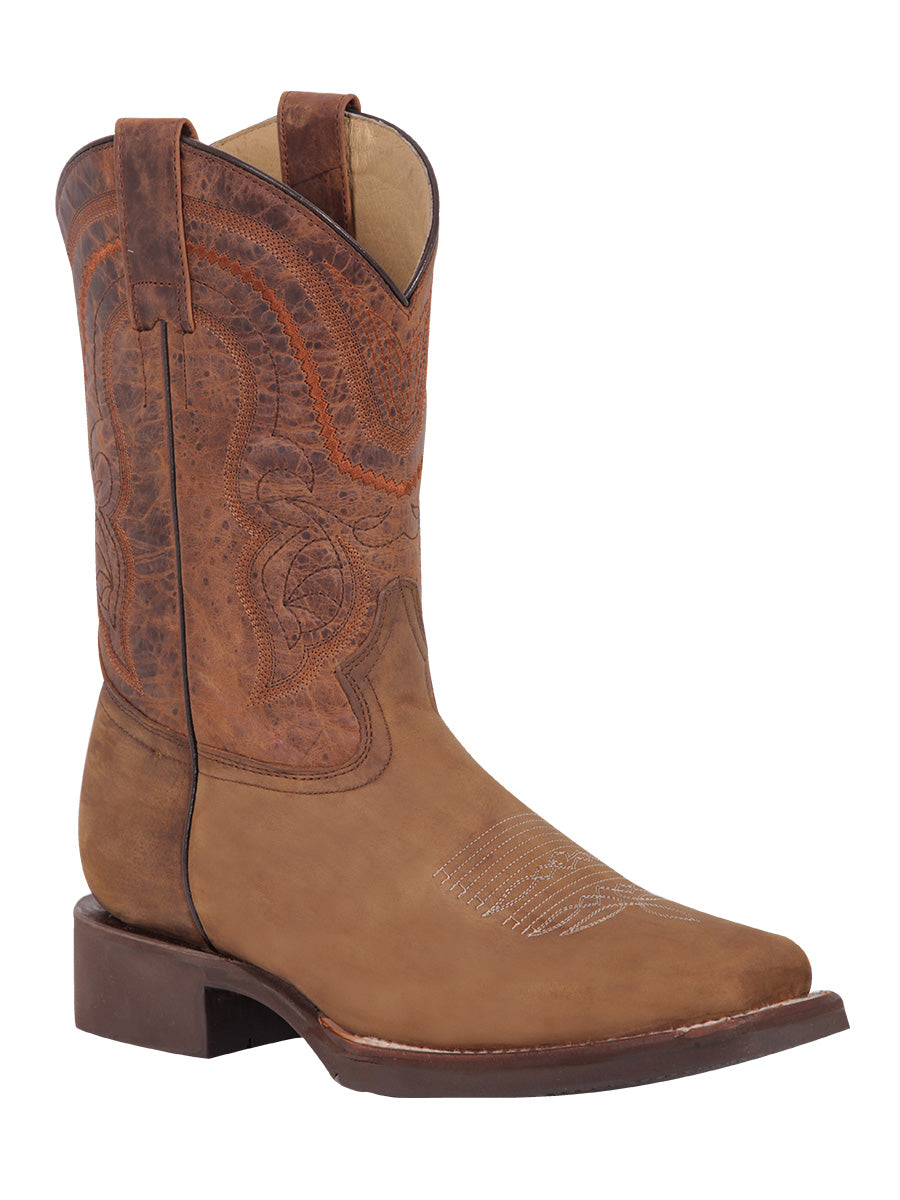 Bota Rodeo El General Poly-atl-39 Piel Bovino Crazy Tan 43005