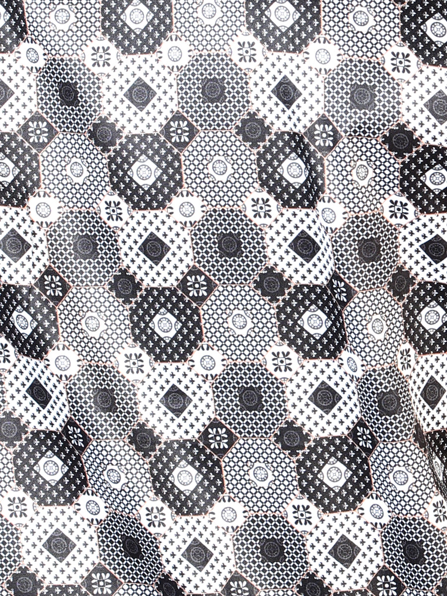 CAMISA CASUAL Manga Larga El Señor de los Cielos 24 97%Poliéster 3%Lycra NEGRO/GRIS 43939