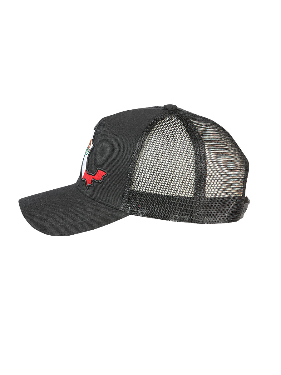 Gorra El General Mapa Tela Negro/tricolor 44381