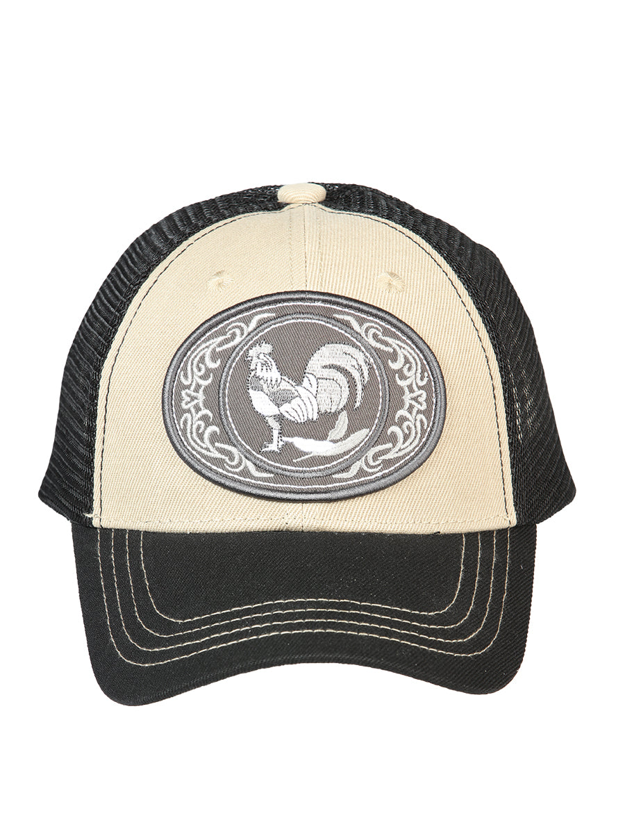 Gorra El General Gallo3 Tela Negro/taupe 44383
