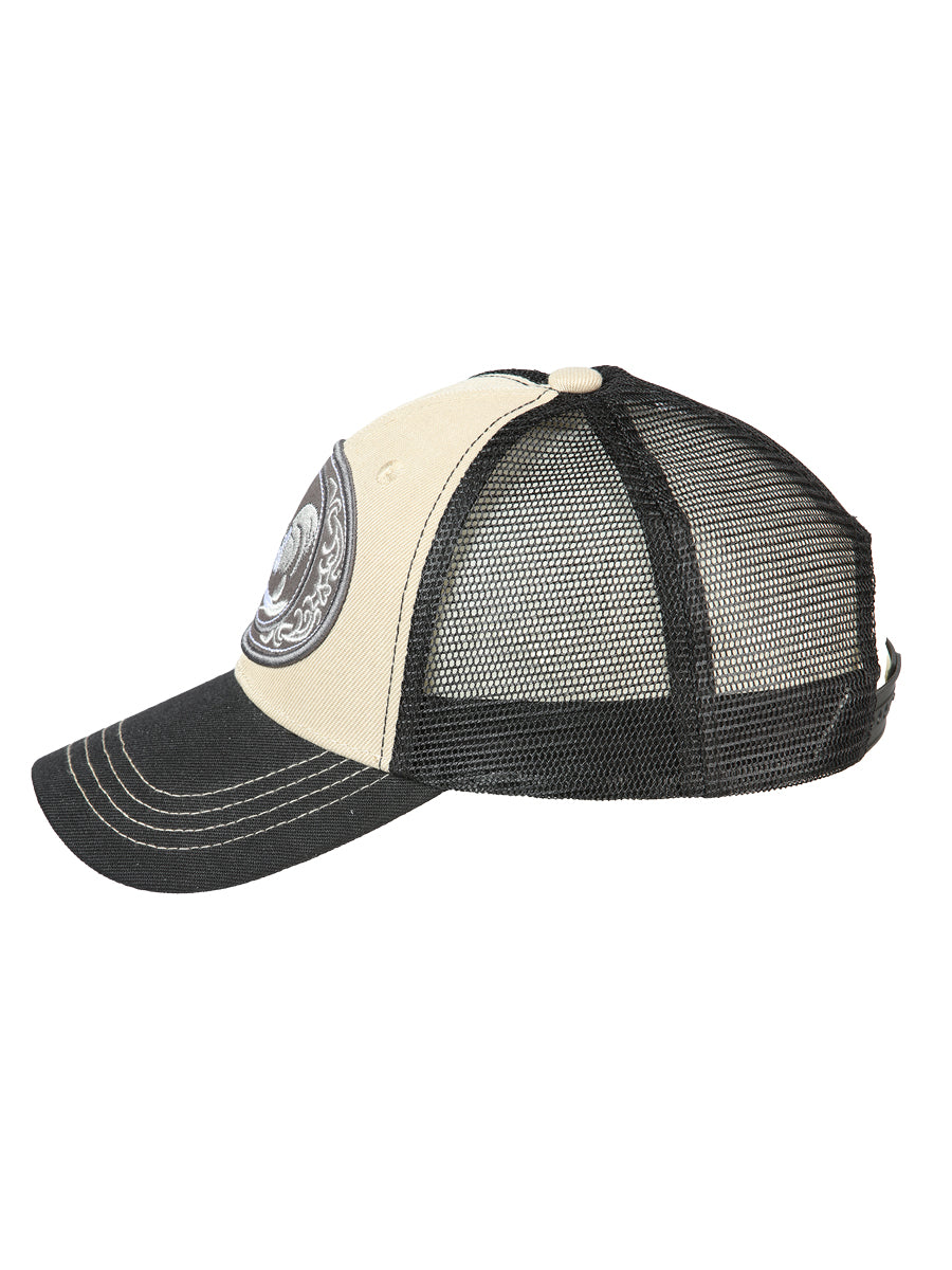 Gorra El General Gallo3 Tela Negro/taupe 44383
