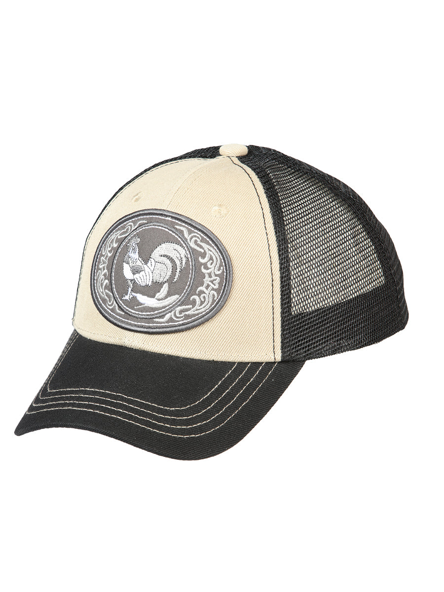 Gorra El General Gallo3 Tela Negro/taupe 44383