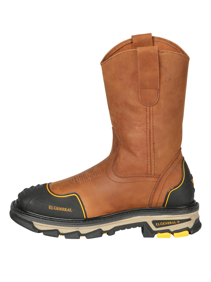 Bota Trabajo S/ Casco El General Btmg-6 Crazy Kansas 44689