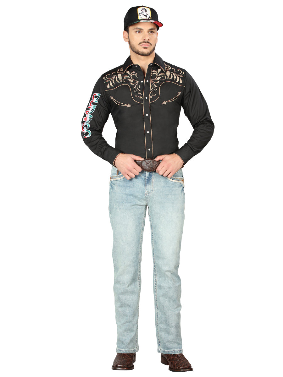 Pantalon Centenario Ec-M019 Mezclilla L. Azul 44975