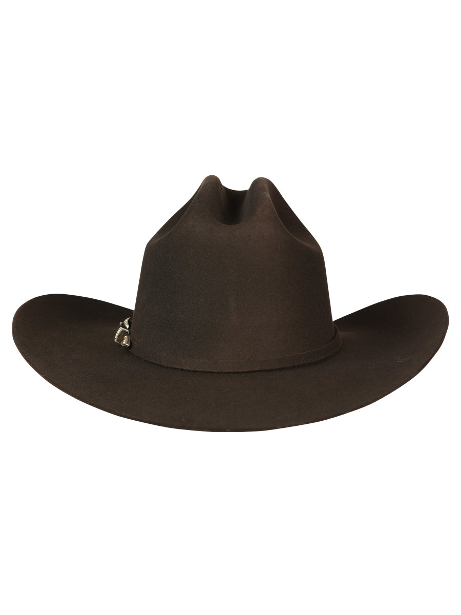 el General 50X Sinaloa Lana Vaquero Sombrero - Chocolate 45250