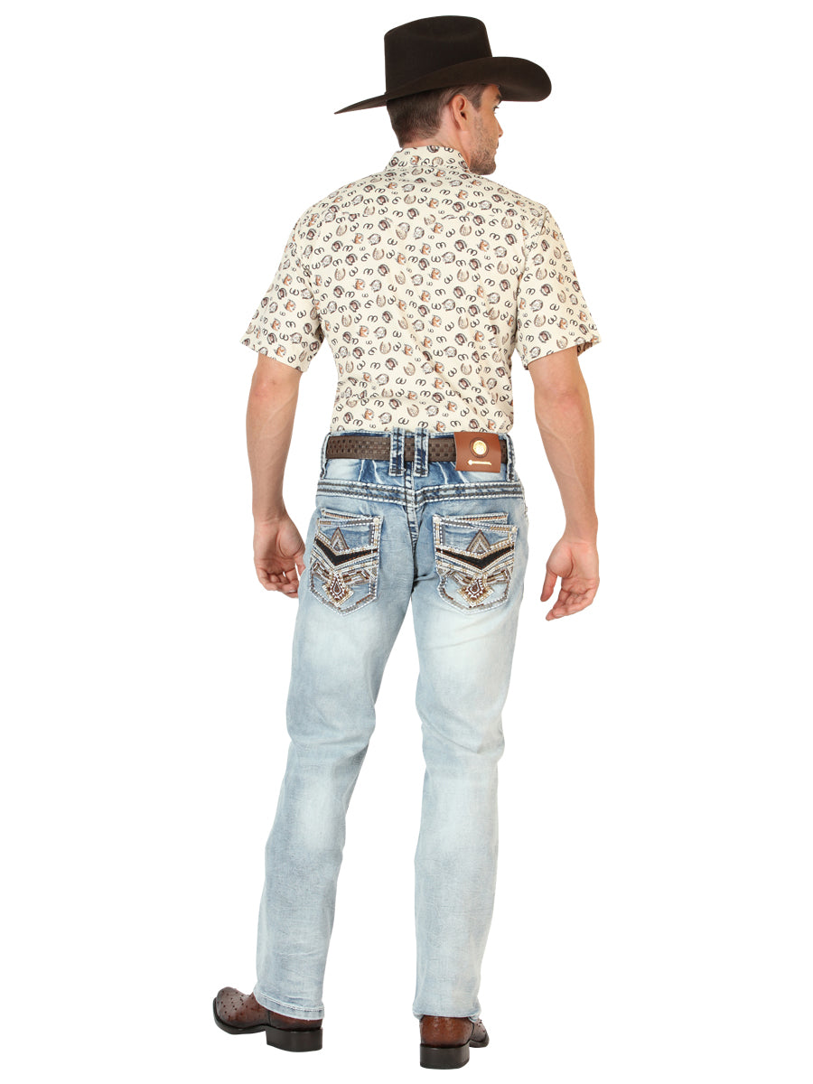 Pantalon Centenario Ecg-M61 Mezclilla Mediano Azul 45533