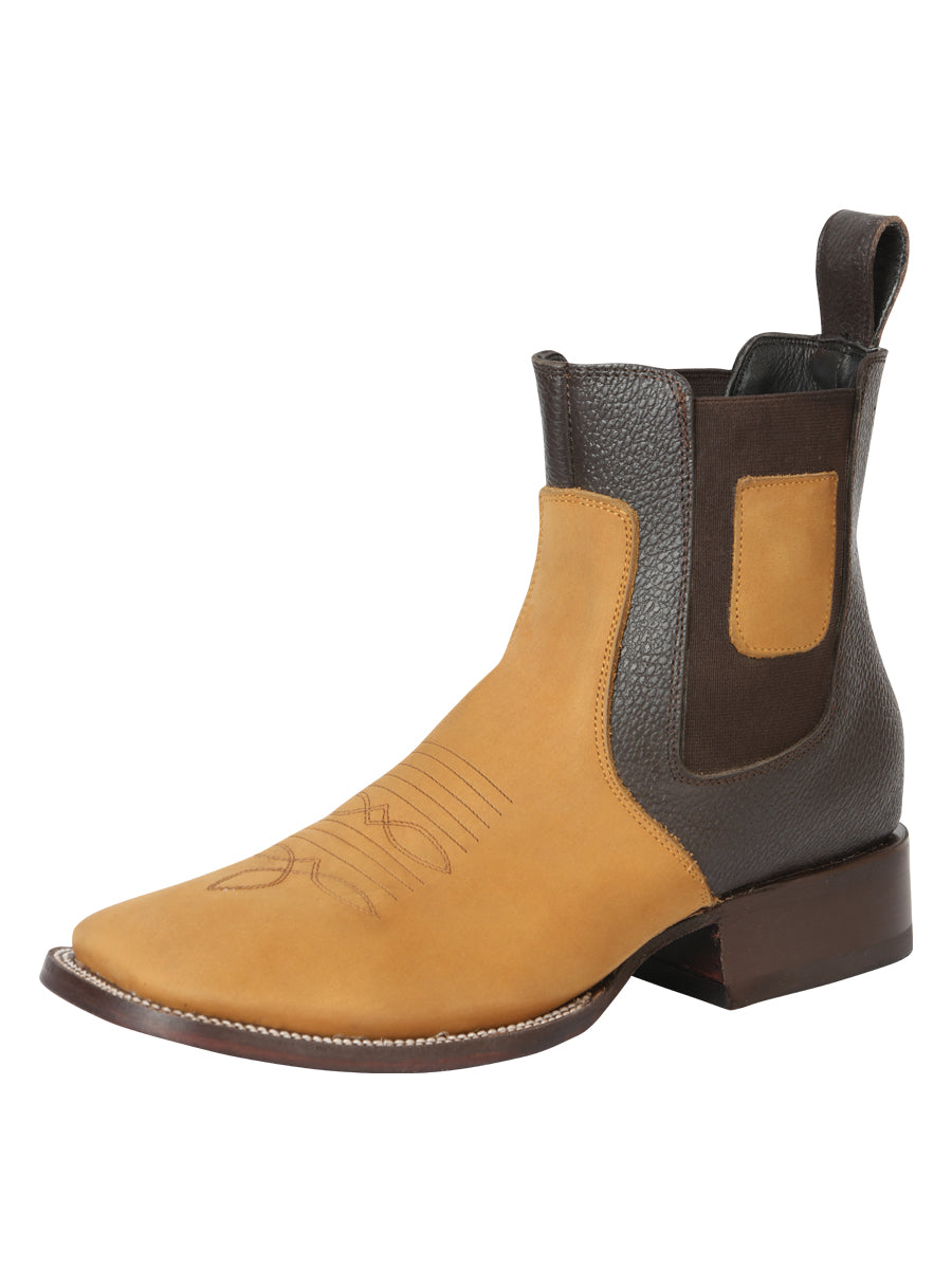 Botin El General Ranchero Nobuck Miel 45582