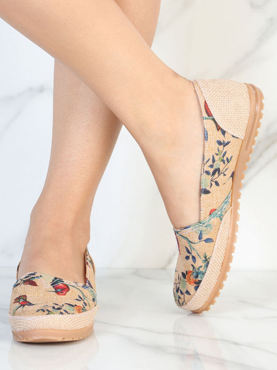 Calzado Slip On Shoe Mexico Artesanal Mod.015 Yute Multicolor 602048