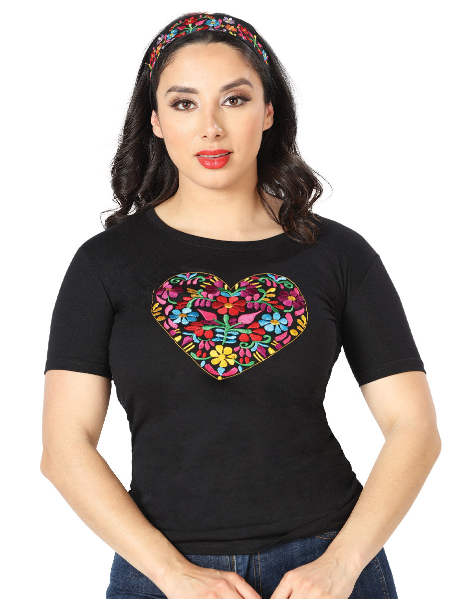 Playera M/ Corta Mexico Artesanal Lcbr4 Negro 602764