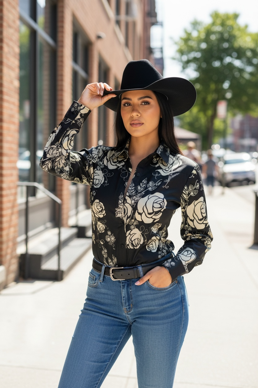 Camisa Vaquera Moda Dama