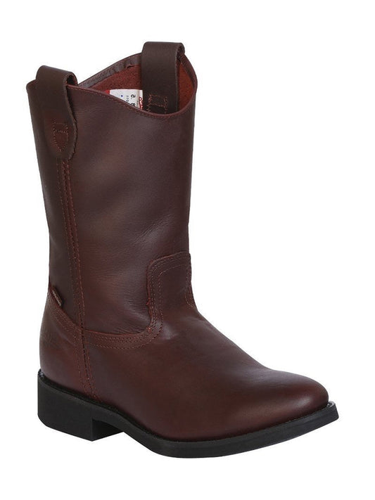 Bota Trabajo S/ Casco Establo 512-01 Piel Graso Shedron 316