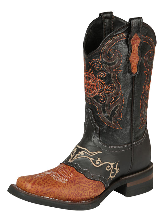 Bota Rodeo Edicion Limitada El General Edl-03-26 Visonte/crazy Shedron/choco 40667