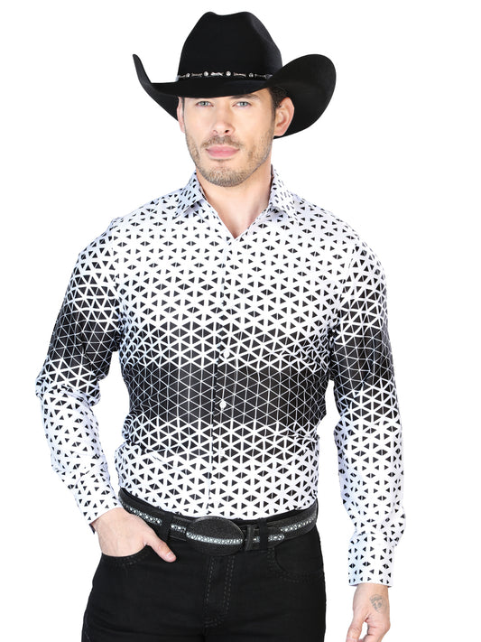 Camisa Casual L/ Manga El Señor De Los Cielos 3 97%Poliéster 3%Lycra Gris 43988