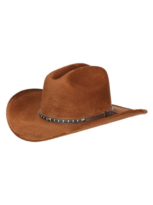 SOMBRERO NIÑO/A EL GENERAL AMERICANITA GAMUZA TABACO 44244