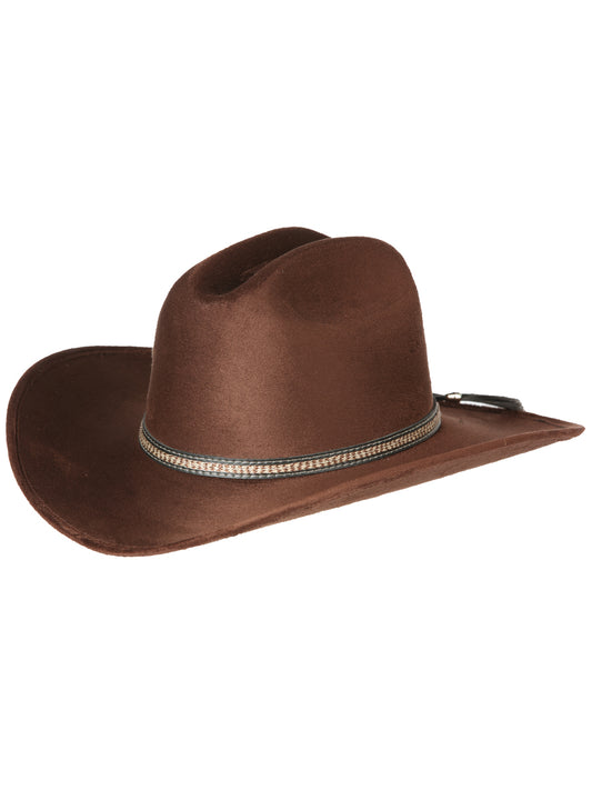 SOMBRERO NIÑO/A EL GENERAL AMERICANITA GAMUZA CHOCO 44246