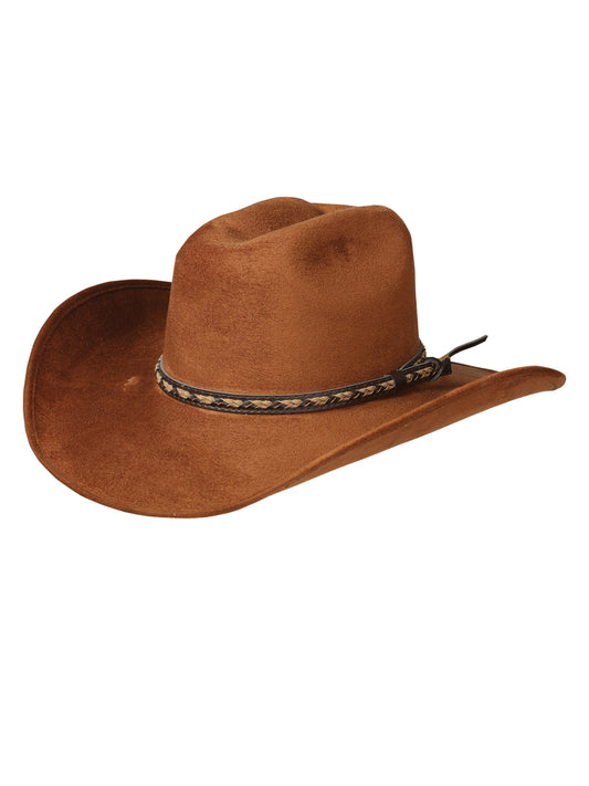 SOMBRERO EL GENERAL TORO GAMUZA TABACO 44267