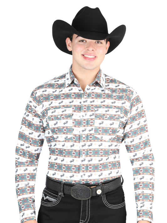 CAMISA VAQUERA M/ LARGA EL GENERAL 1024-20 65% POLIÉSTER 35% ALGODÓN BEIGE 44322