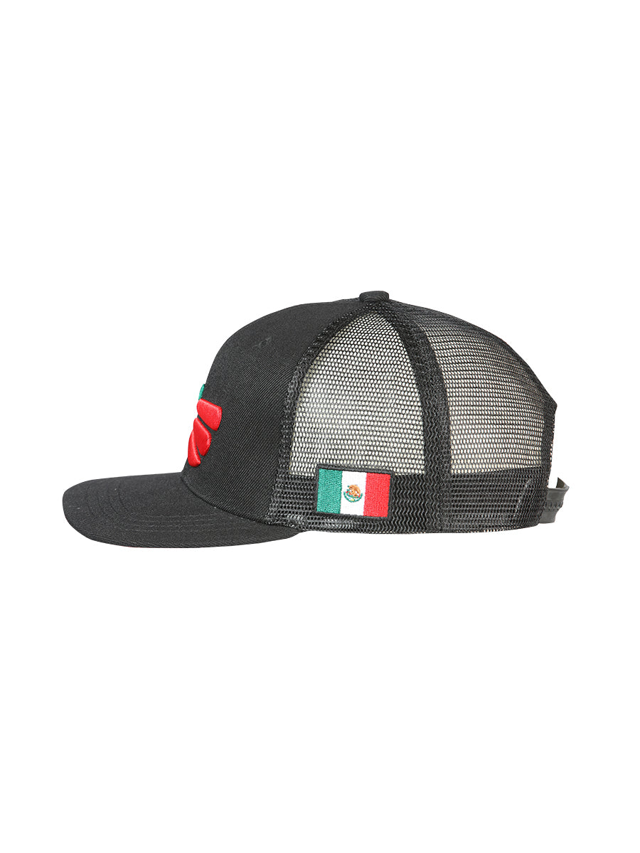 Gorra El General Aguila- Tricolor Tela Negro/tricolor 44392