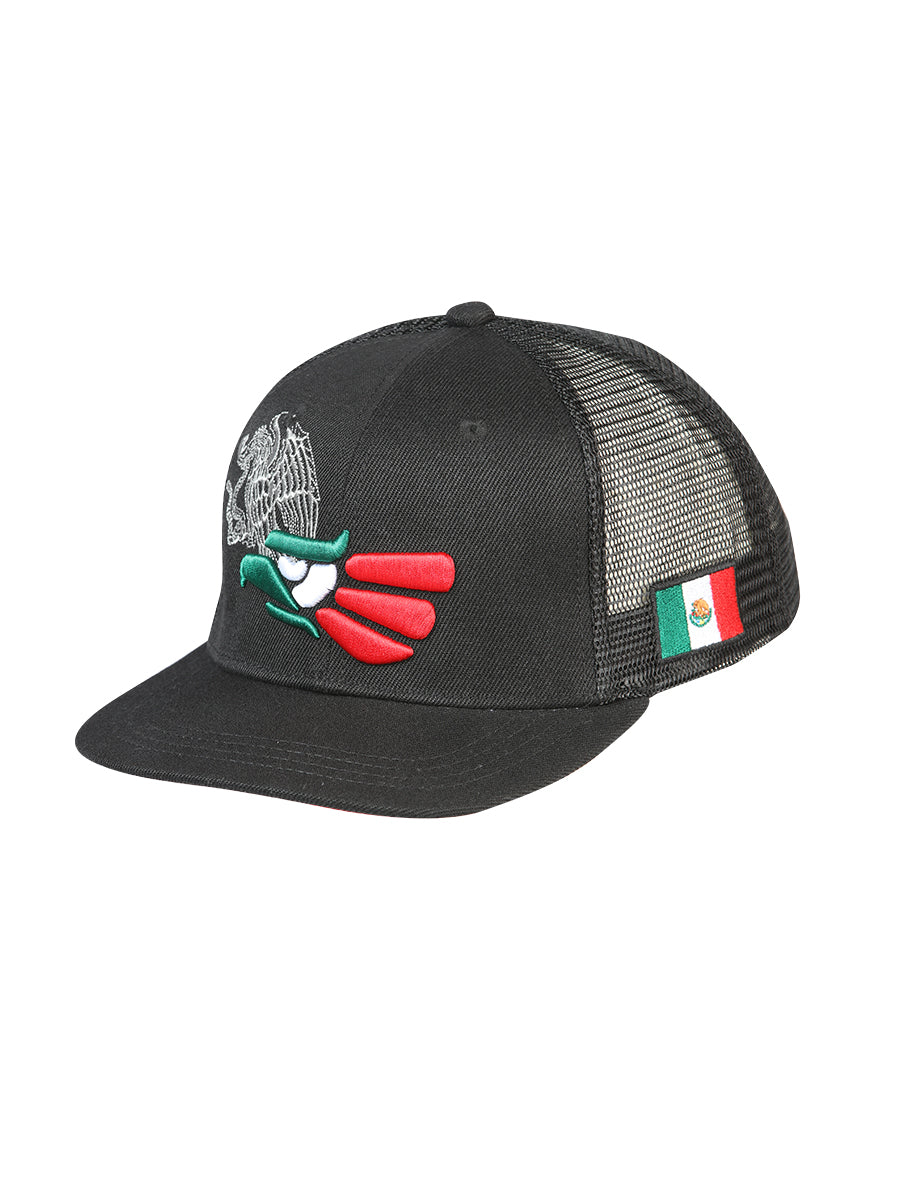 Gorra El General Aguila- Tricolor Tela Negro/tricolor 44392