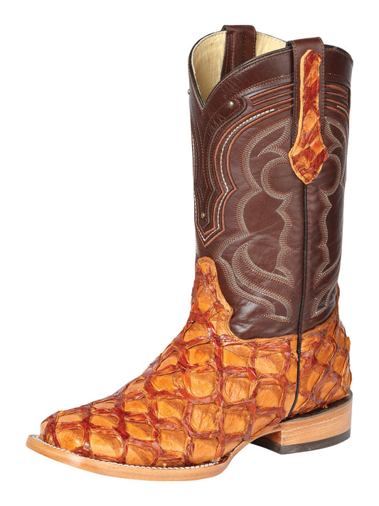 el General Caballero Exótico Monster Fish Rodeo Botas - Miel 44606