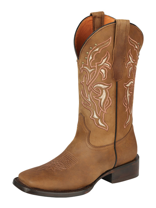 Bota Rodeo Dama El General St-dm-4 Alazan Tabaco 44649