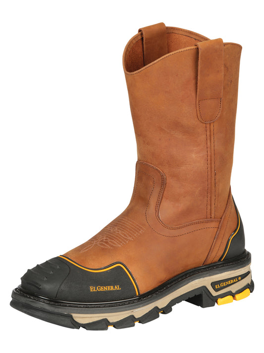 Bota Trabajo S/ Casco El General Btmg-6 Crazy Kansas 44689