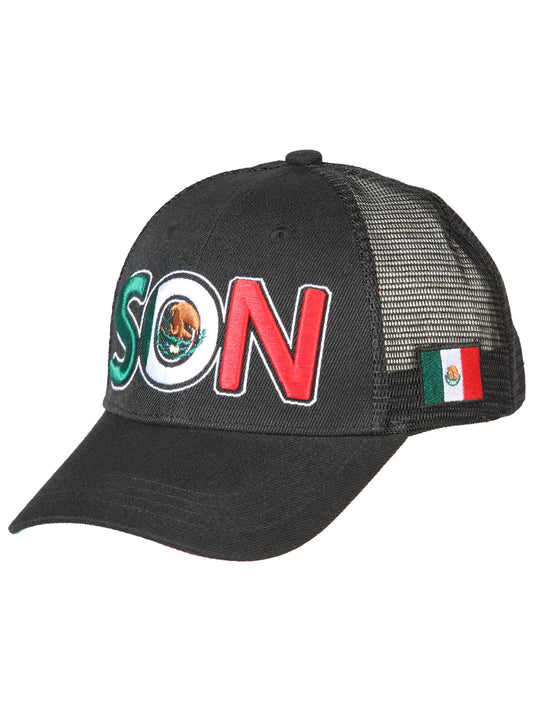 Gorra Gorra El General Cb/son Tela Negro 44800