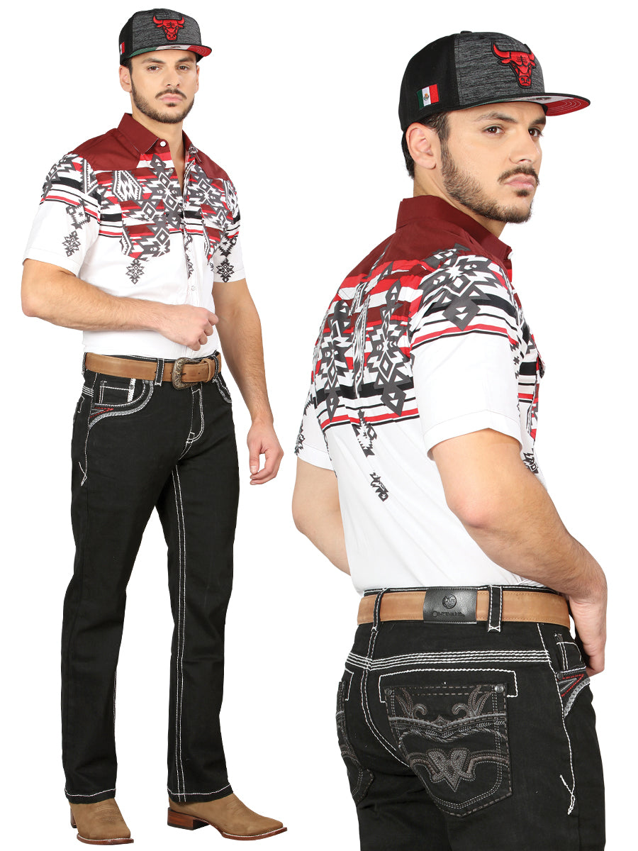 Pantalon Centenario Ec-M017 Mezclilla Negro 44972