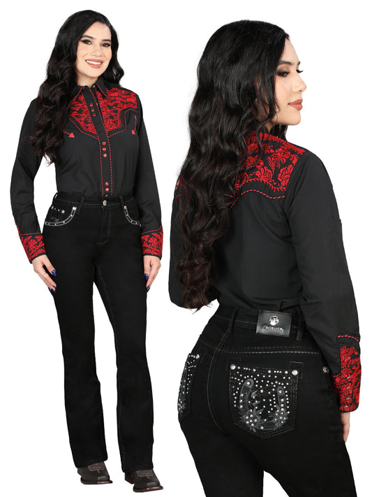 PANTALON CENTENARIO EC-W007 MEZCLILLA NEGRO 45026
