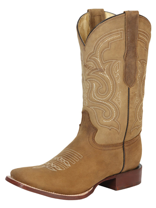 el General Caballero Rodeo Bota - Loco Piel - Cappuccino 45206