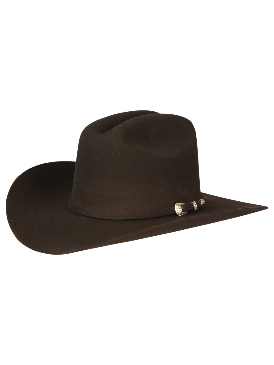 el General 50X Sinaloa Lana Vaquero Sombrero - Chocolate 45250