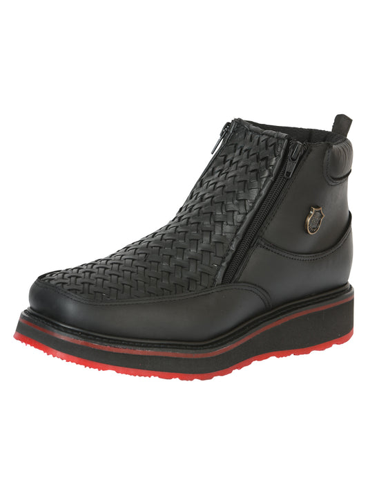 Zapato Doble Cierre Sefeni 501 Crazy Negro 45394