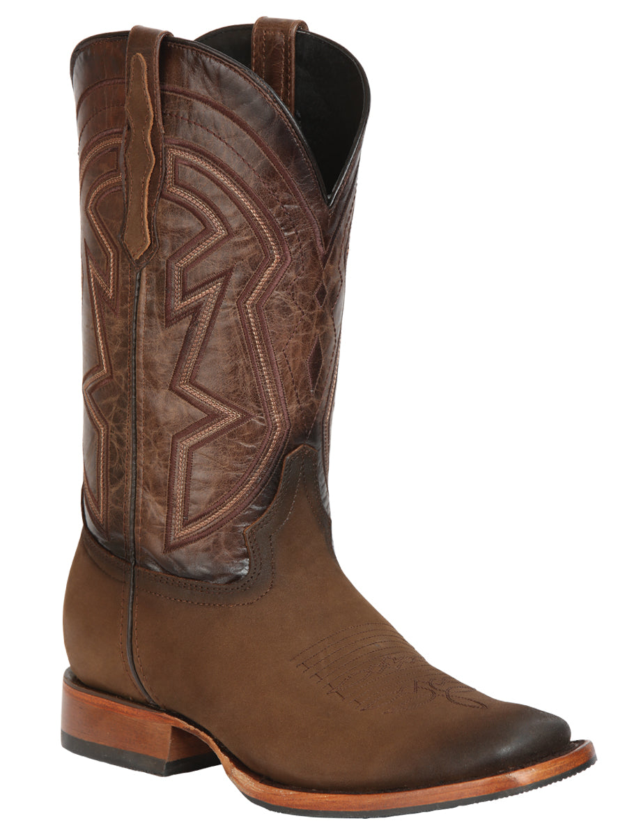 el General Caballero Rodeo Botas - Nobuk Camello 45568