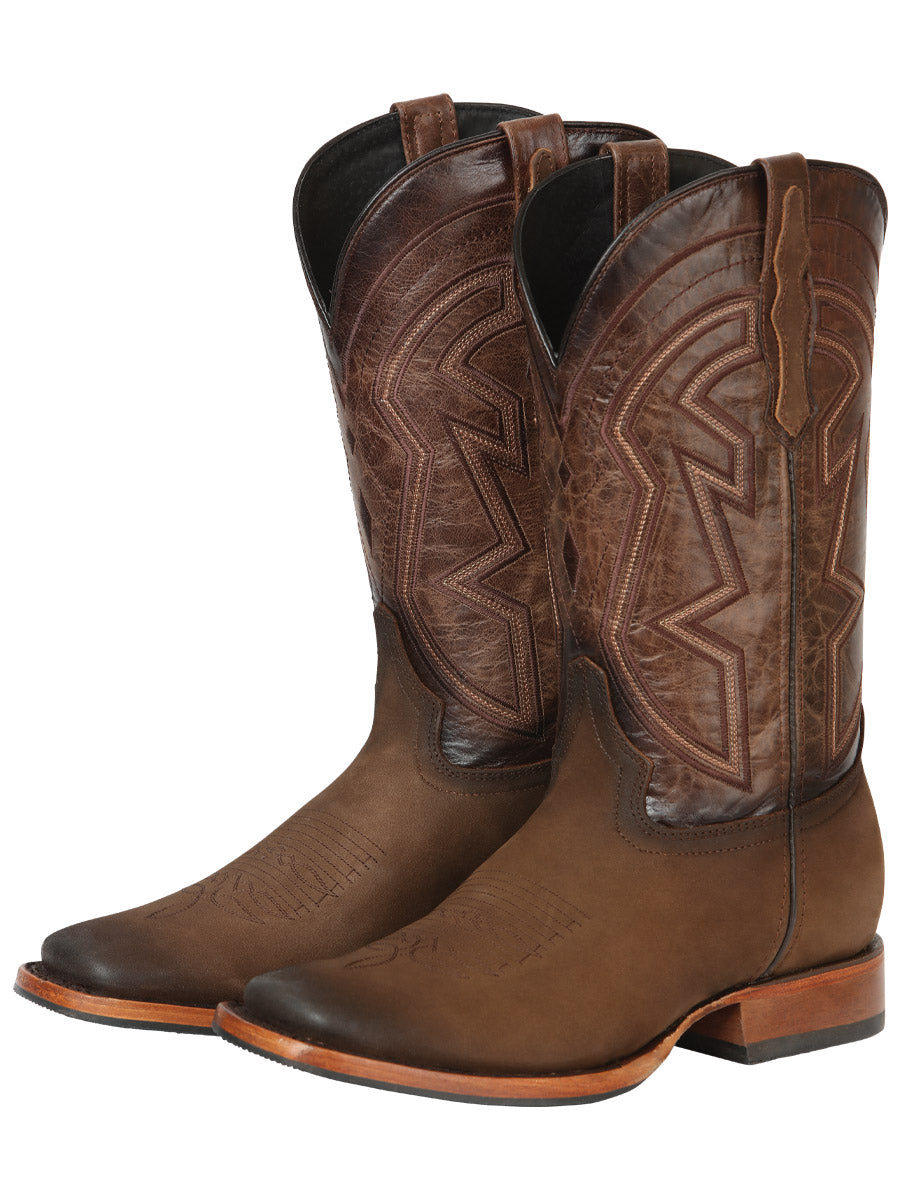el General Caballero Rodeo Botas - Nobuk Camello 45568