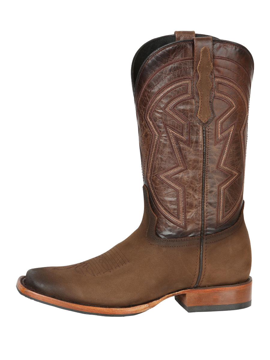 el General Caballero Rodeo Botas - Nobuk Camello 45568