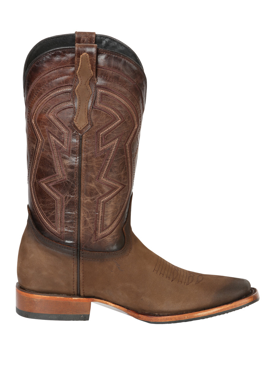 el General Caballero Rodeo Botas - Nobuk Camello 45568