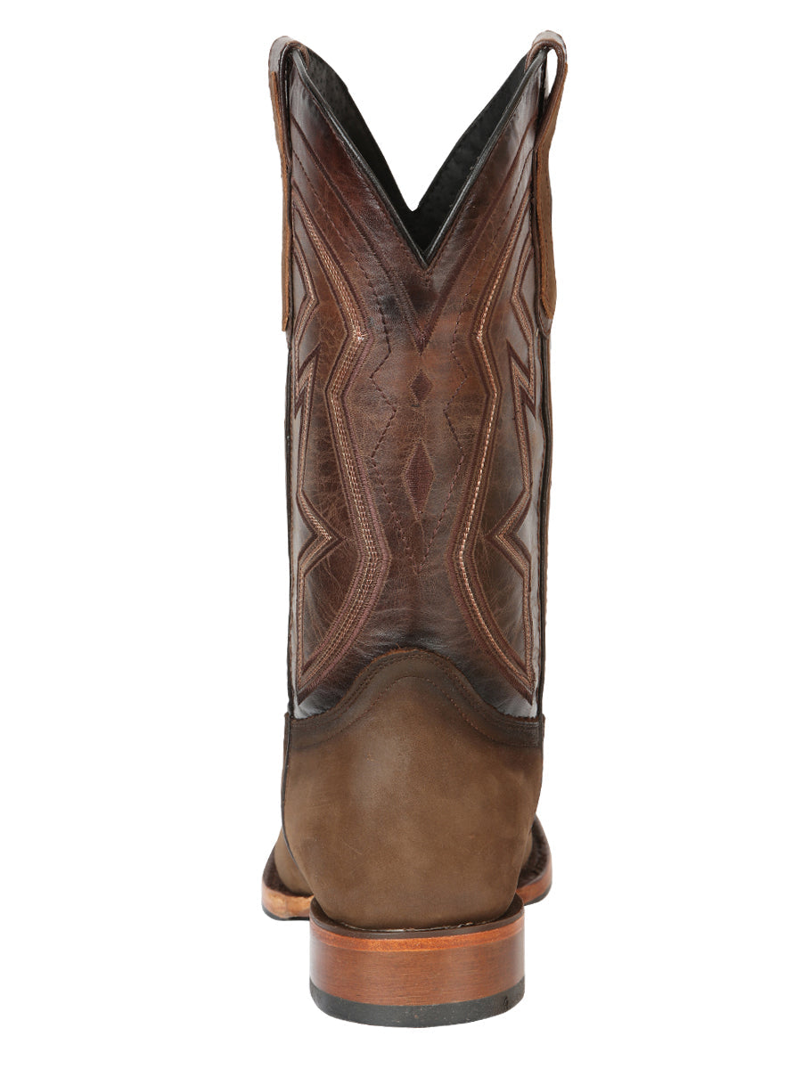 el General Caballero Rodeo Botas - Nobuk Camello 45568