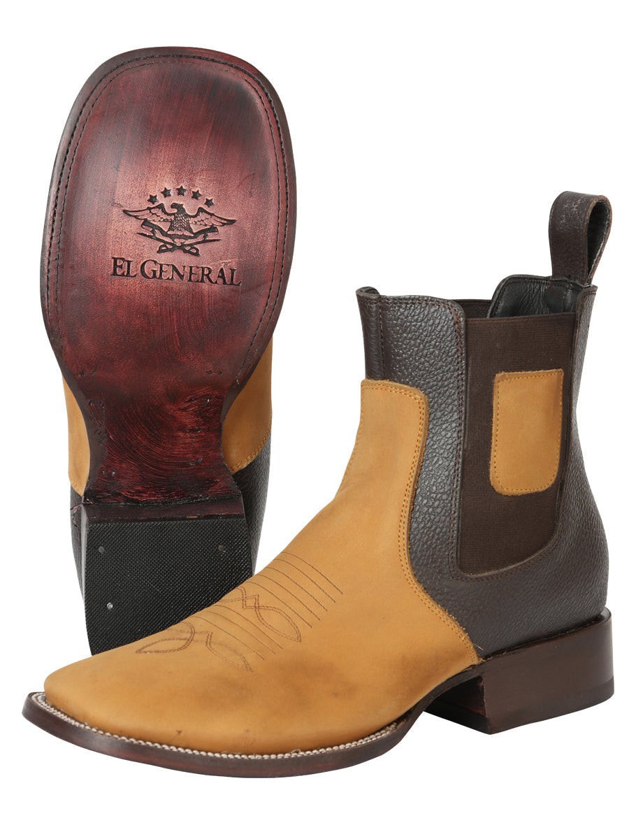 el General Caballero Nobuk Tobillo Botas - Miel 45582