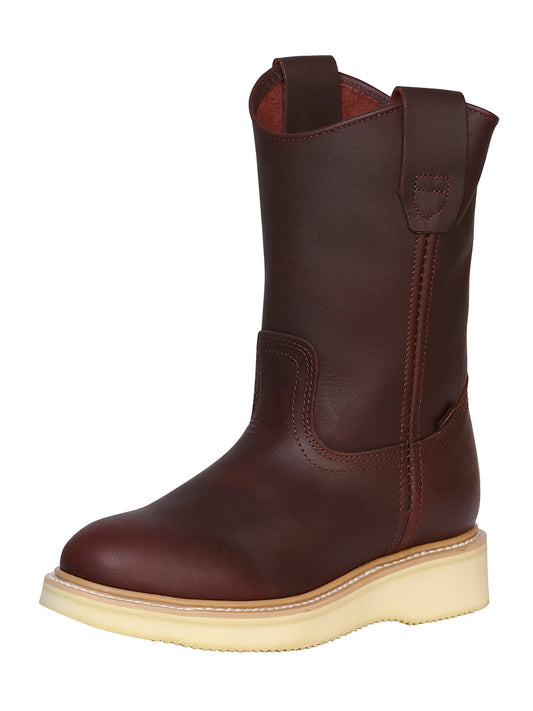 Bota Trabajo S/ Casco Establo 553-012 Piel Graso Shedron 91542