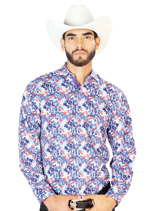 Camisa Casual L/ Manga CENTENARIO 7001 95% POLIESTER 5% SPANDEX BLANCO 126278