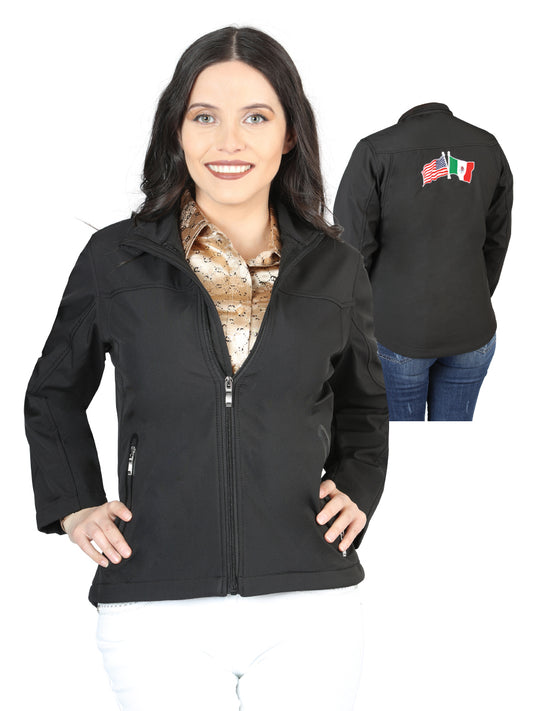 CHAQUETA DAMA CENTENARIO NB.2 100% POLIESTER #177- NEGRO 127084