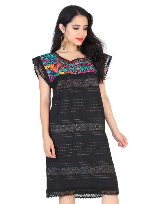 Vestido Mis Xv Primaveras Paloma 50% Algodón 50% Poliester Negro 602300