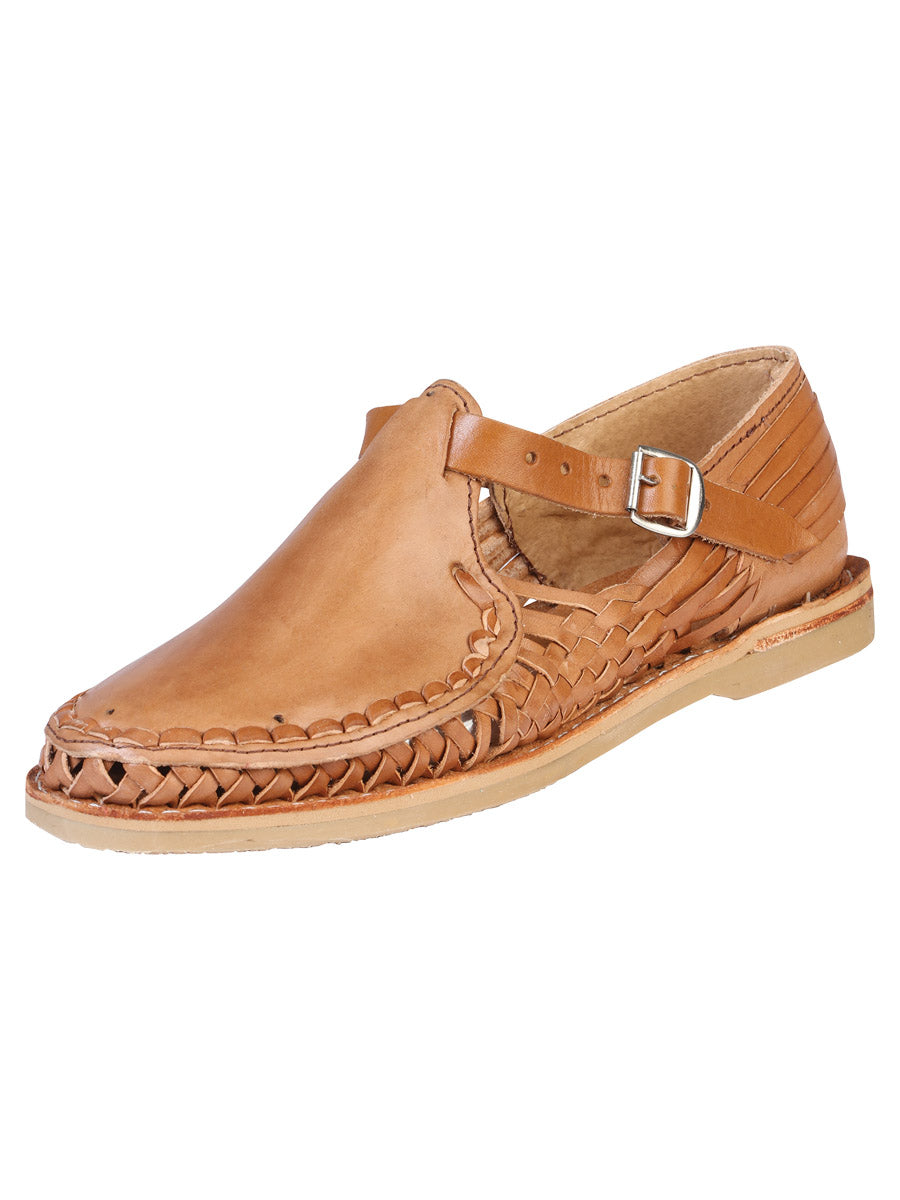 Huarache Casual Mexico Artesanal Vanessa Piel Natural 602702