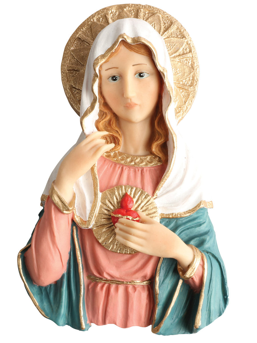 Articulo Religioso Mexico Artesanal 30-S C Maria Resina Multicolor 603377