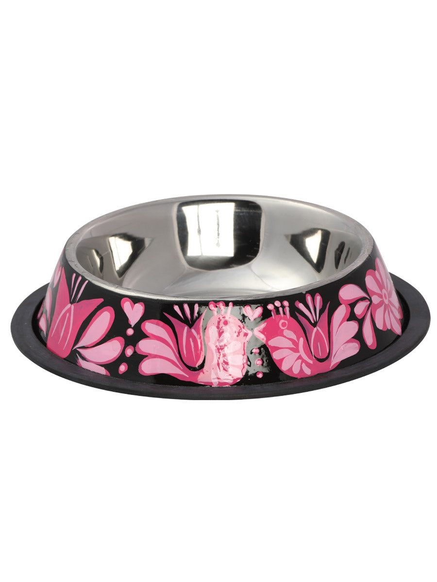 Articulos Mascotas Mexico Artesanal Cod.Mp11-24Oz Acero Inoxidable Rosa 603438