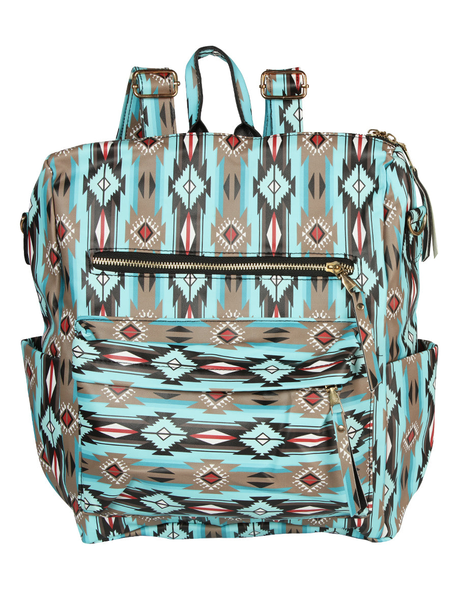 Mochila El General Western Wear Syg-3210 Pu Azul 702046