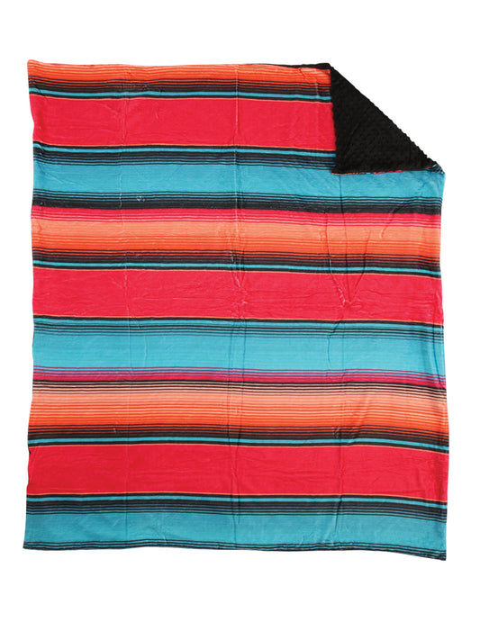 Mantas Geométricas El General Western Wear Syg-006-5 Tela Naranja 702087