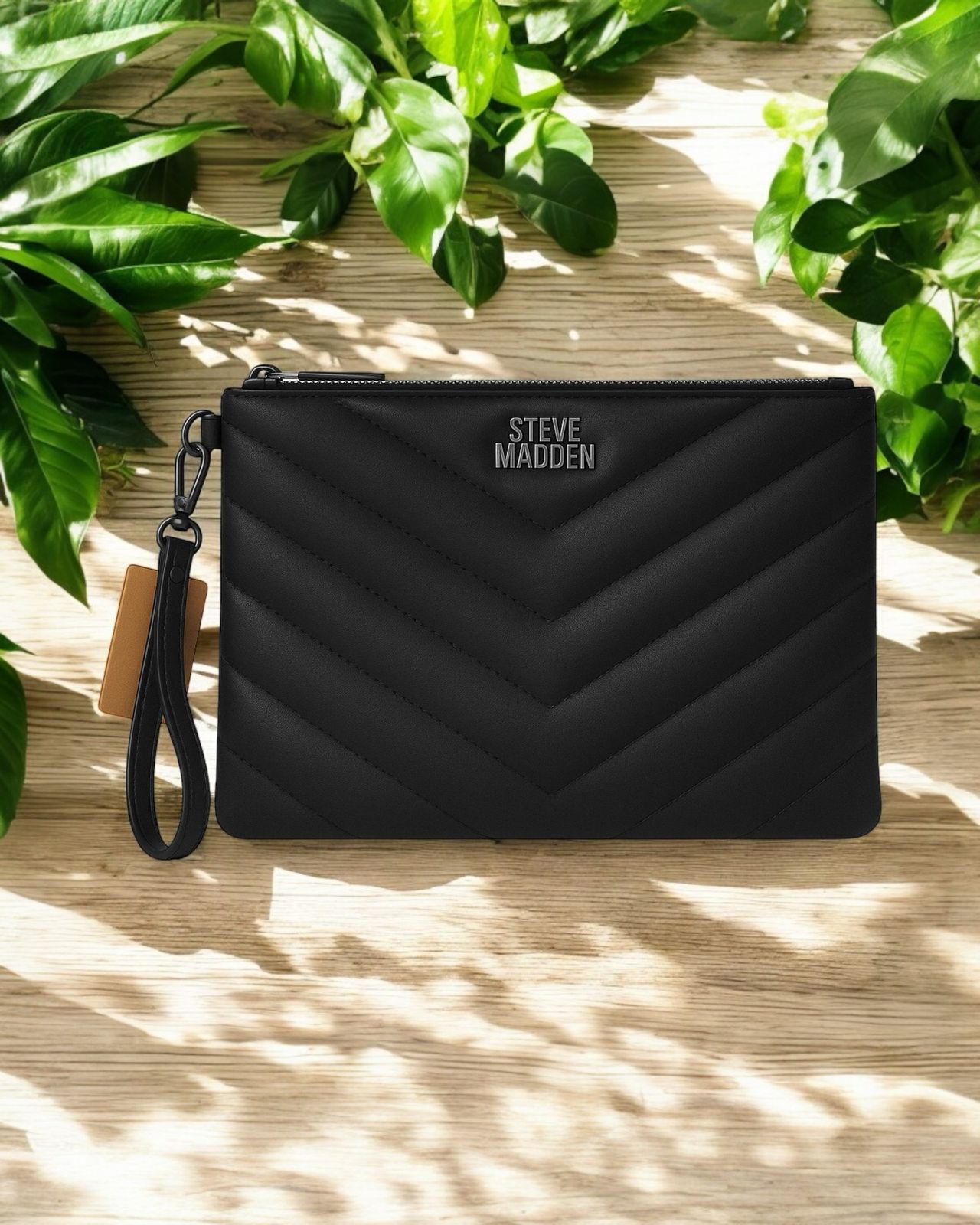 Bolso Muñequera Steve Madden - Negro